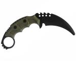 TS BLADES BLACK HORNET G3 RANGER GREEN DUMMY KNIFE